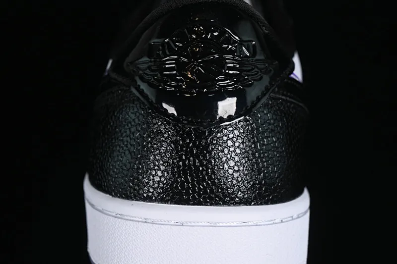 All categories Air Jordan Jordan series basketball shoes Air Jordan 1 Low Z version Air Jordan 1 Low Golf AJ1 Joe 1 new golf version laser patent leather black double hook FZ4159-100